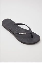 Slim Metal Logo Black/Silver